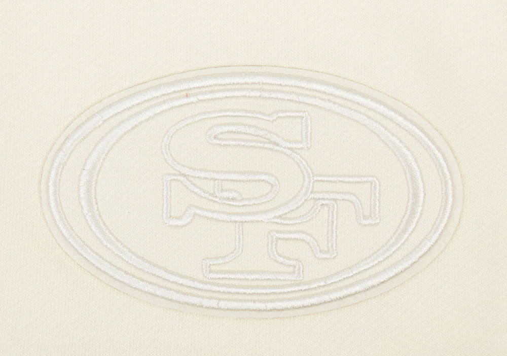 NFL SAN FRANCISCO 49ERS NEUTRAL MEN'S SHORT (EGGSHELL)