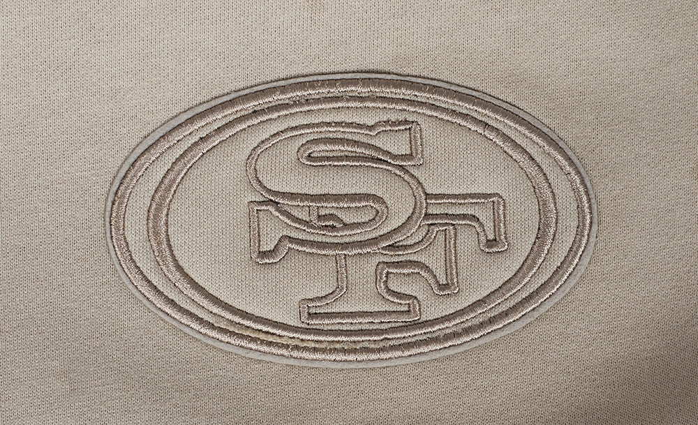NFL SAN FRANCISCO 49ERS NEUTRAL MEN'S SHORT (TAUPE)