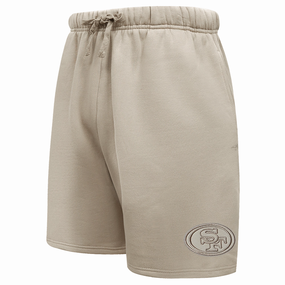 NFL SAN FRANCISCO 49ERS NEUTRAL MEN'S SHORT (TAUPE)