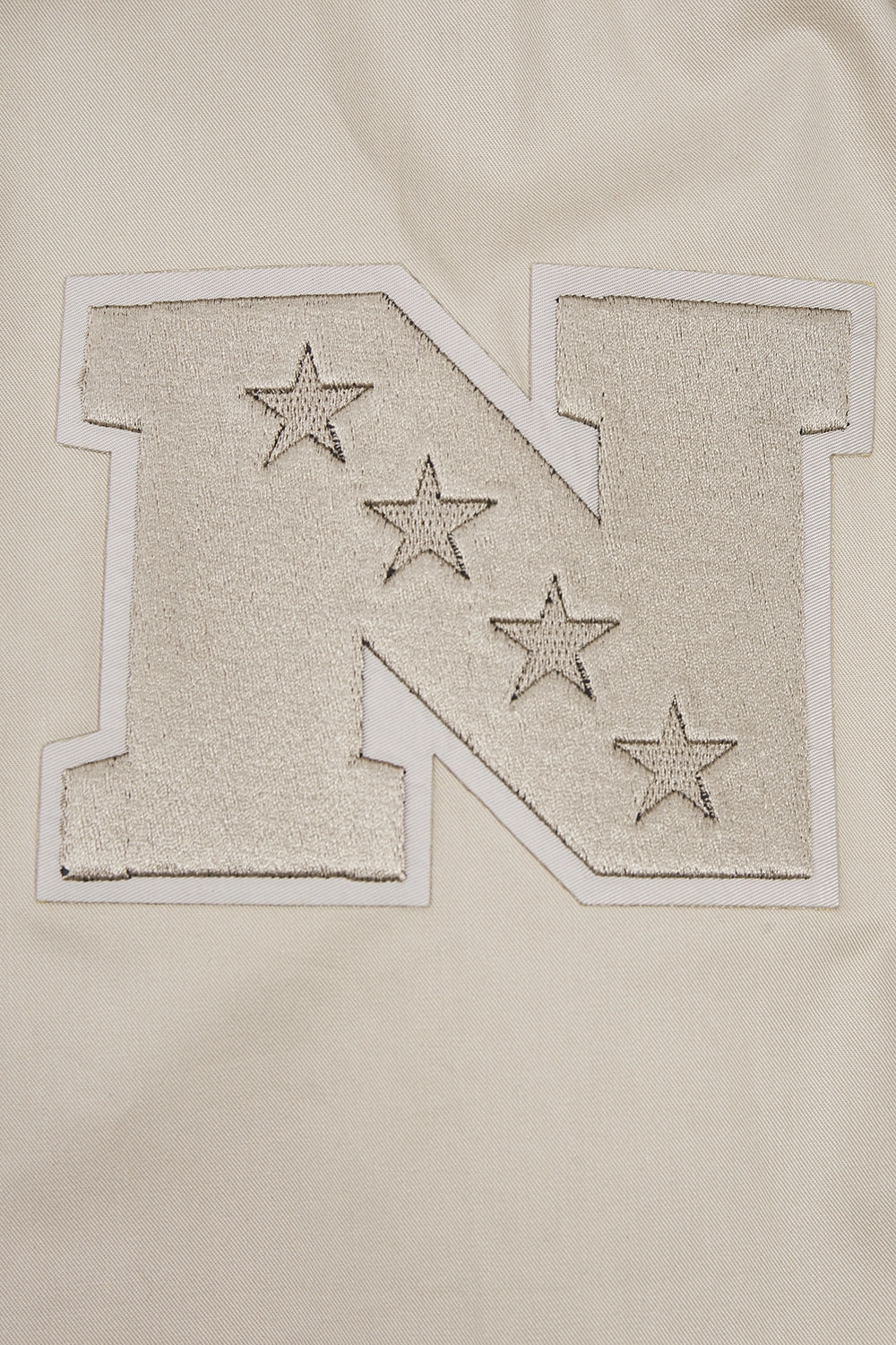 NFL SAN FRANCISCO 49ERS NEUTRAL TWILL JACKET (TAUPE)