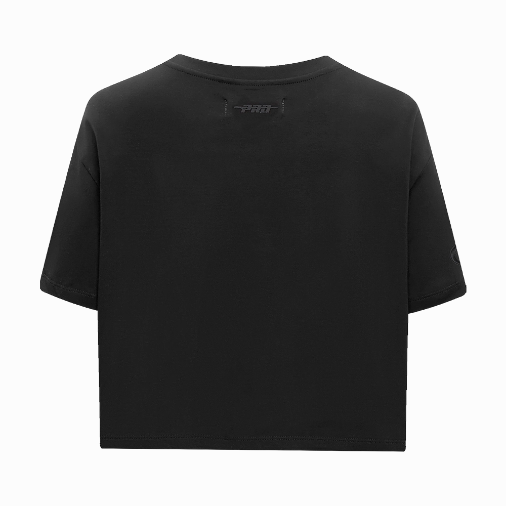 NFL SAN FRANCISCO 49ERS NEUTRAL WOMEN'S BOXY TEE (BLACK)