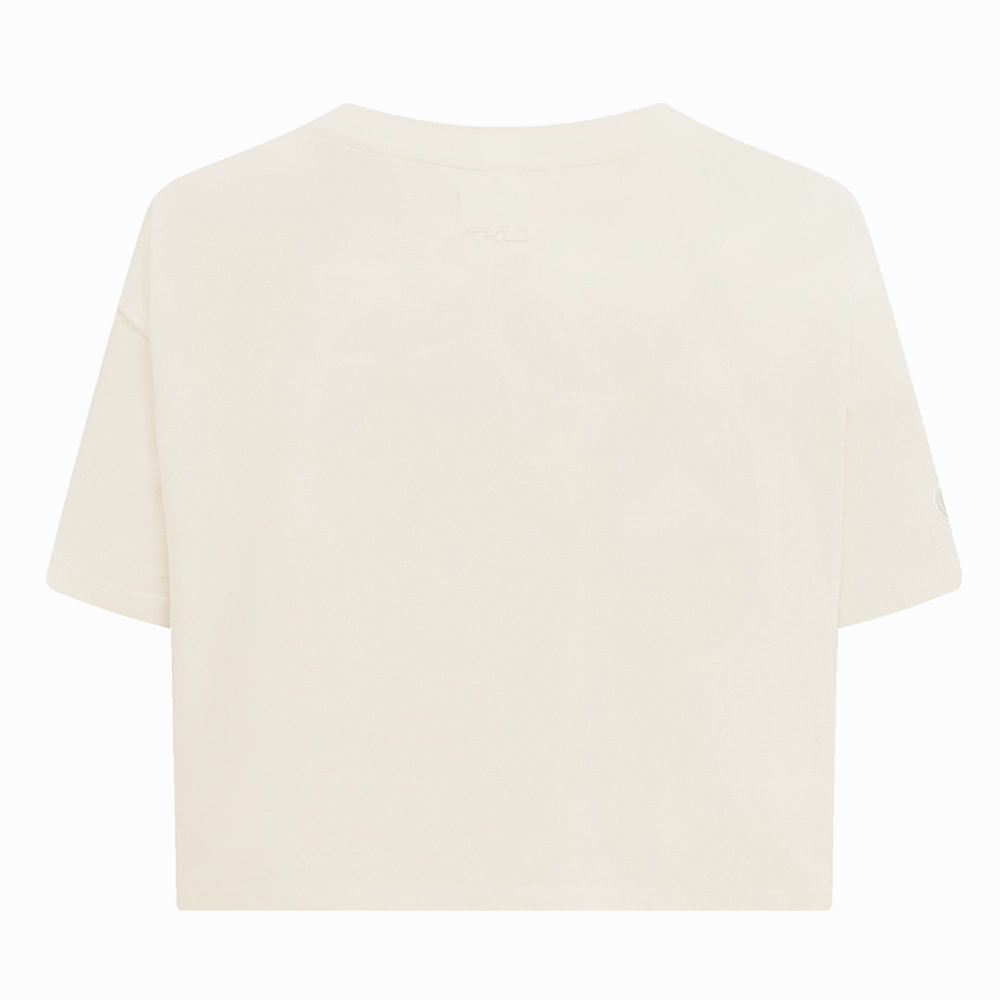 NFL SAN FRANCISCO 49ERS NEUTRAL WOMEN'S BOXY TEE (EGGSHELL)