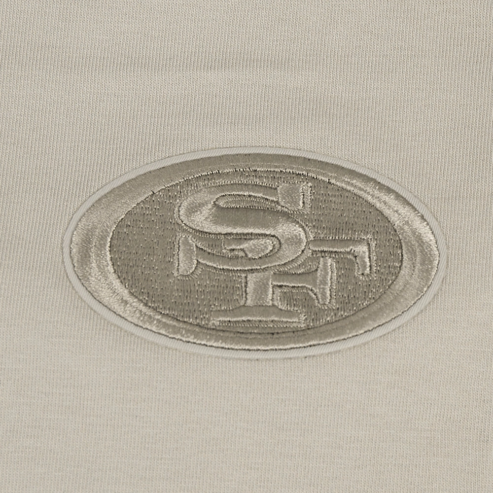 NFL SAN FRANCISCO 49ERS NEUTRAL WOMEN'S JERSEY LEGGING (TAUPE)