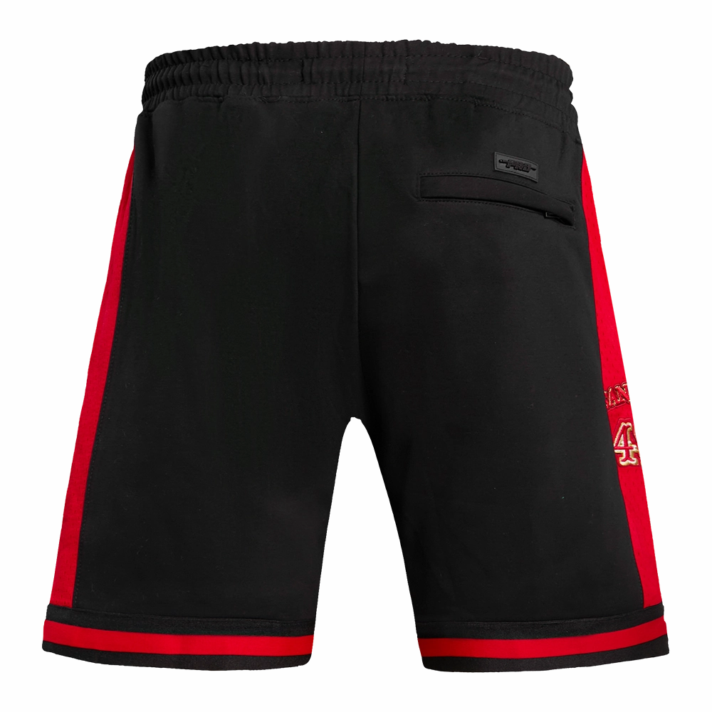 NFL SAN FRANCISCO 49ERS RETRO CLASSIC MEN'S 2.0 SHORT (BLACK/RED/BLACK)