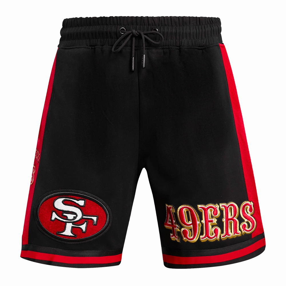 NFL SAN FRANCISCO 49ERS RETRO CLASSIC MEN'S 2.0 SHORT (BLACK/RED/BLACK)