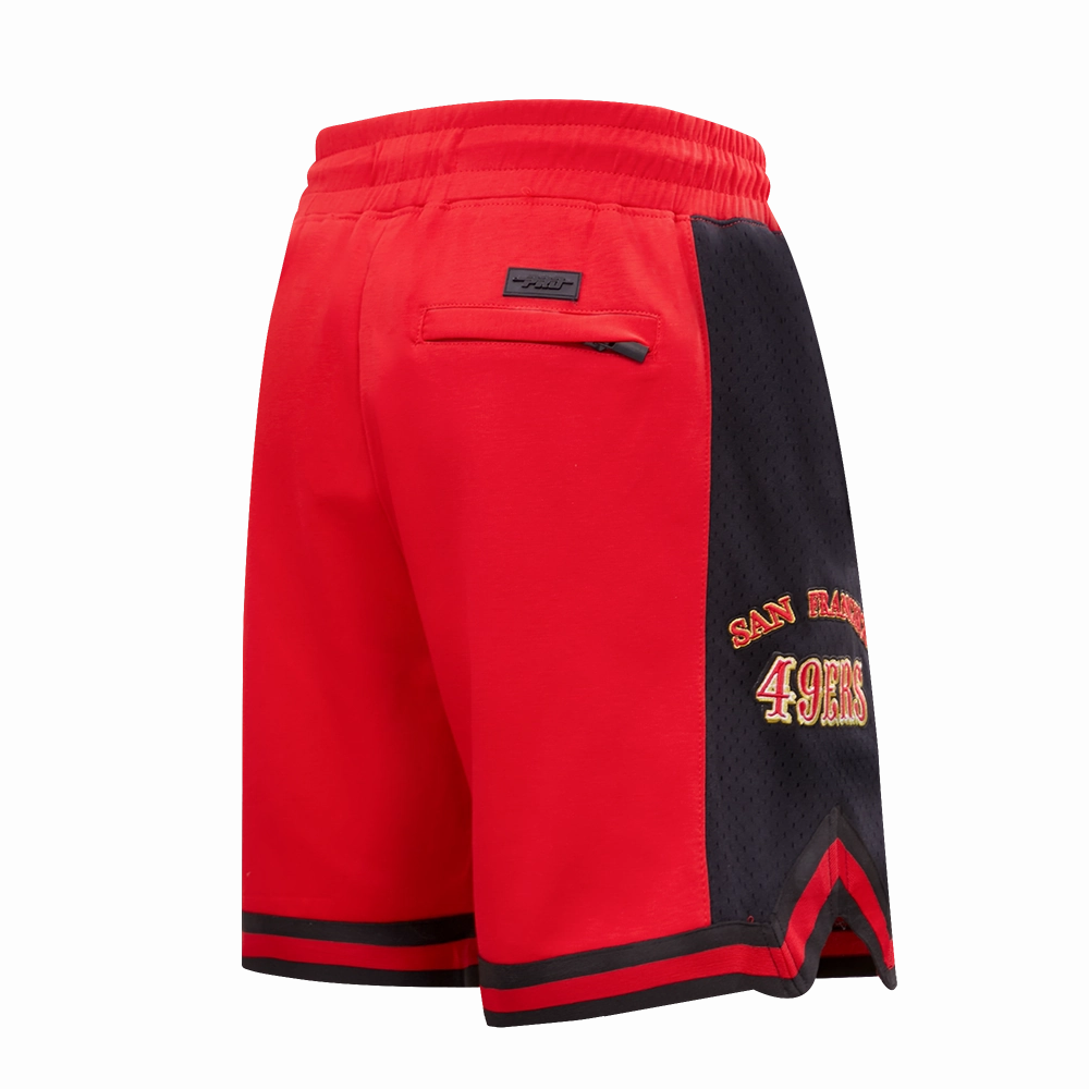 NFL SAN FRANCISCO 49ERS RETRO CLASSIC MEN'S 2.0 SHORT (RED/BLACK)