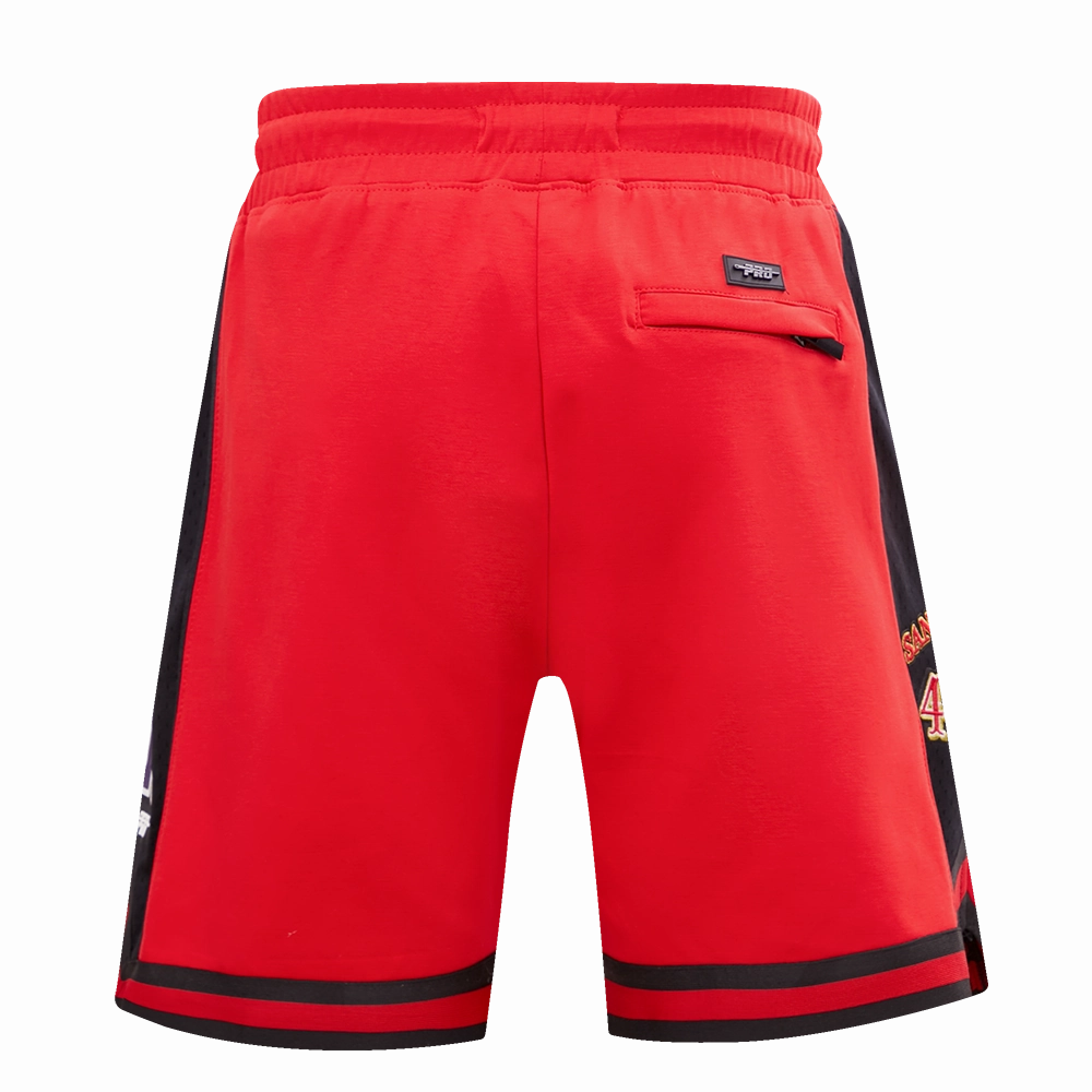 NFL SAN FRANCISCO 49ERS RETRO CLASSIC MEN'S 2.0 SHORT (RED/BLACK)