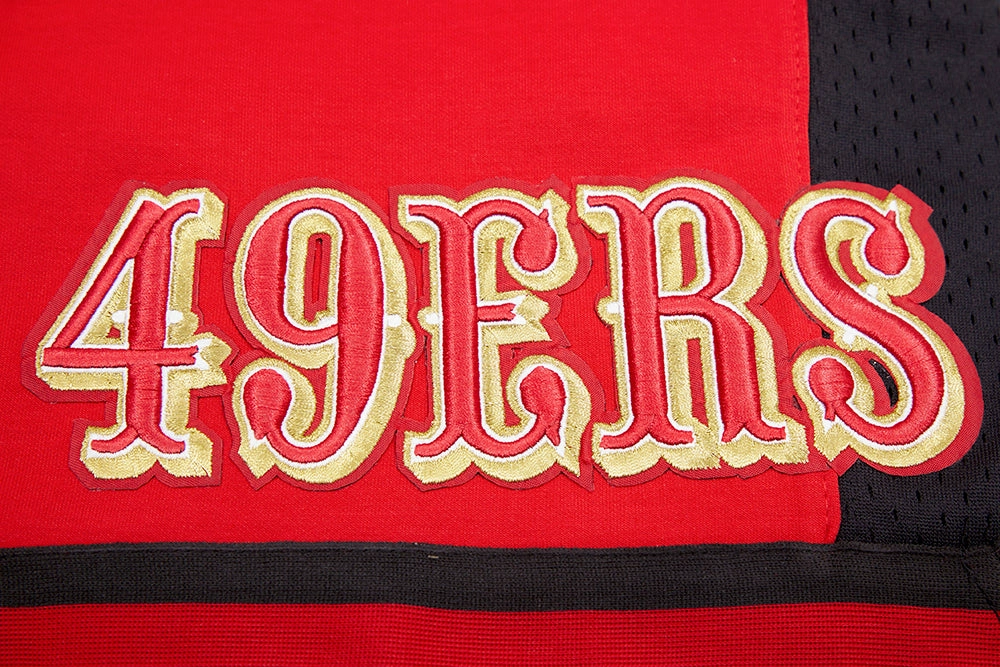 NFL SAN FRANCISCO 49ERS RETRO CLASSIC MEN'S 2.0 SHORT (RED/BLACK)