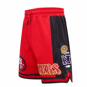 NFL SAN FRANCISCO 49ERS RETRO CLASSIC MEN'S 2.0 SHORT (RED/BLACK)