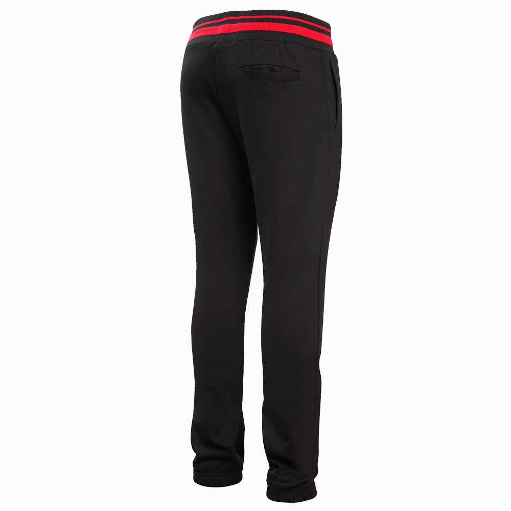 NFL SAN FRANCISCO 49ERS RETRO CLASSIC MEN'S SWEATPANT (BLACK/RED/BLACK)