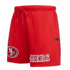 NFL SAN FRANCISCO 49ERS SOUVENIR MEN'S MESH SHORT (RED)