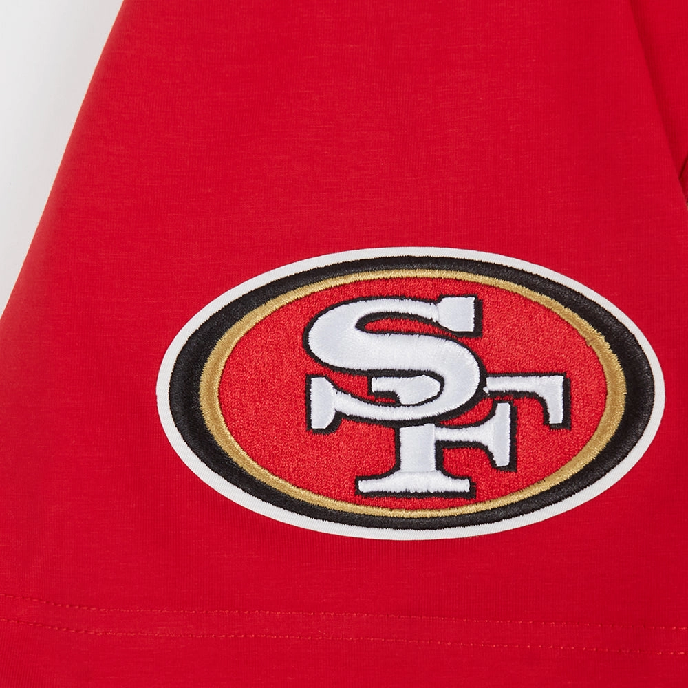 NFL SAN FRANCISCO 49ERS TEAM PENNANTS MEN'S WORDMARK   TEE (RED)