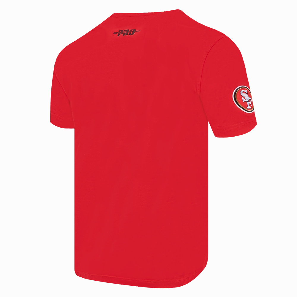 NFL SAN FRANCISCO 49ERS TEAM PENNANTS MEN'S WORDMARK   TEE (RED)