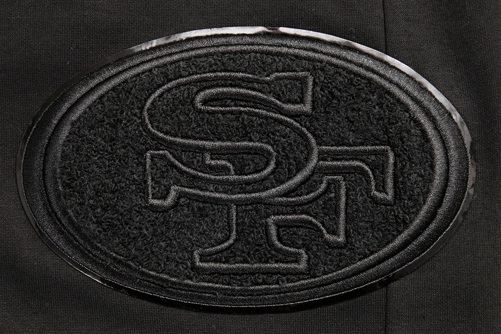 NFL SAN FRANCISCO 49ERS TRIPLE BLACK DK JOGGER (TRIPLE BLACK)