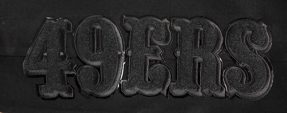 NFL SAN FRANCISCO 49ERS TRIPLE BLACK DK JOGGER (TRIPLE BLACK)