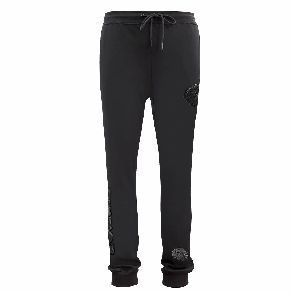 NFL SAN FRANCISCO 49ERS TRIPLE BLACK DK JOGGER (TRIPLE BLACK)