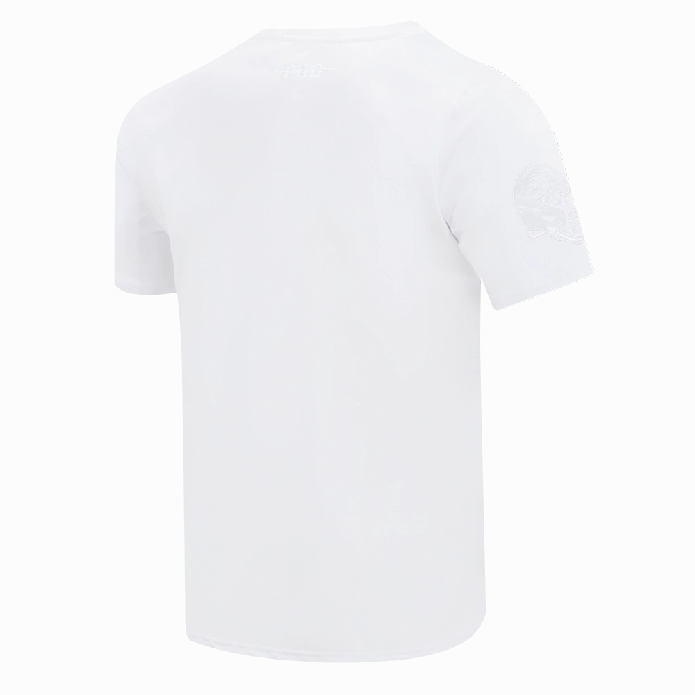 NFL SAN FRANCISCO 49ERS WHITE OUT MEN'S DOUBLE KNIT PULLOVER HOODIE (WHITE)