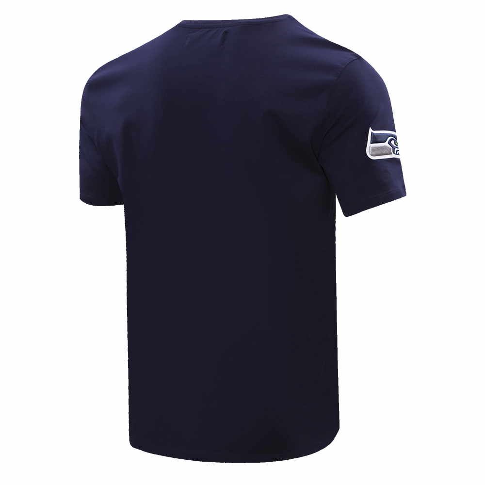 NFL SEATTLE SEAHAWKS CLASSIC CHENILLE MEN'S   TEE (MIDNIGHT NAVY)
