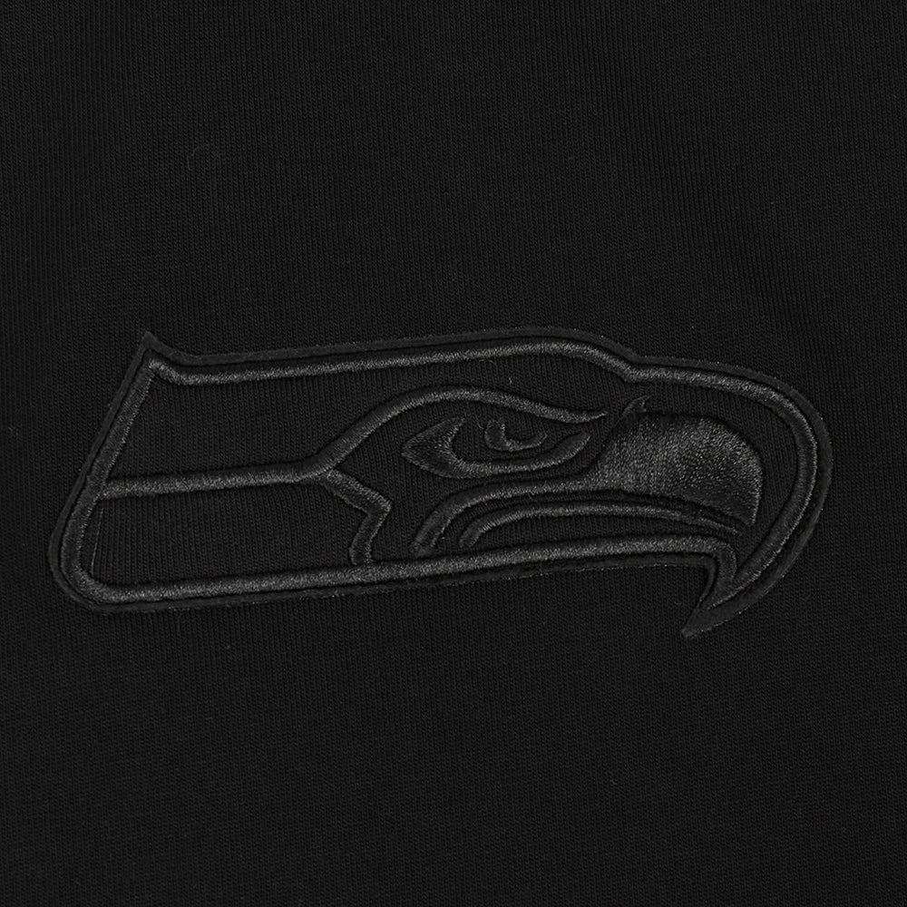 NFL SEATTLE SEAHAWKS NEUTRAL MEN'S DROP SHOULDER TEE (BLACK)