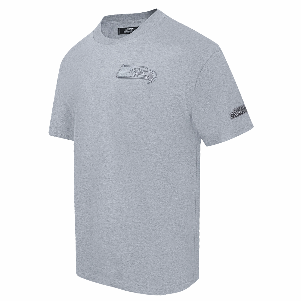 NFL SEATTLE SEAHAWKS NEUTRAL MEN'S DROP SHOULDER TEE (DARK HEATHER GRAY)