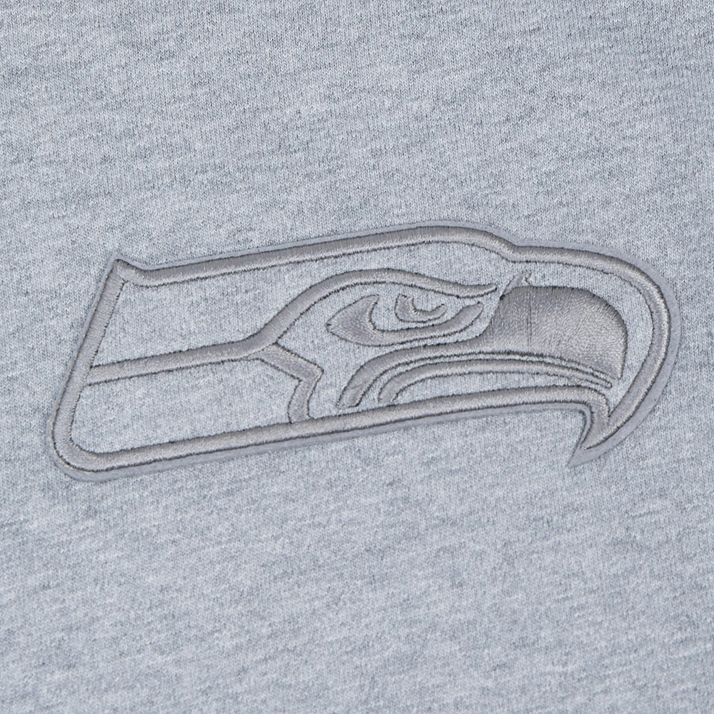 NFL SEATTLE SEAHAWKS NEUTRAL MEN'S DROP SHOULDER TEE (DARK HEATHER GRAY)