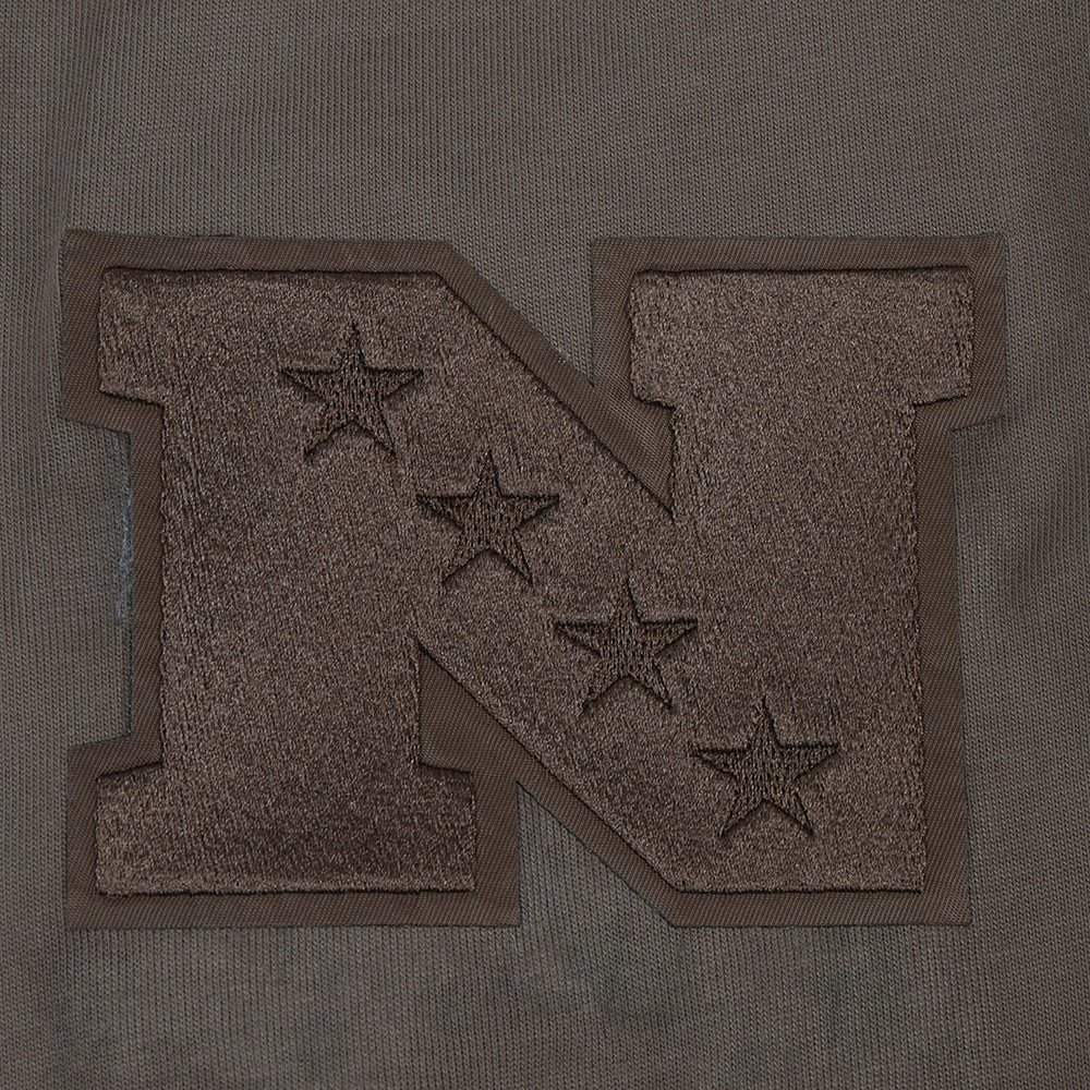 NFL SEATTLE SEAHAWKS NEUTRAL MEN'S DROP SHOULDER TEE (DARK TAUPE)