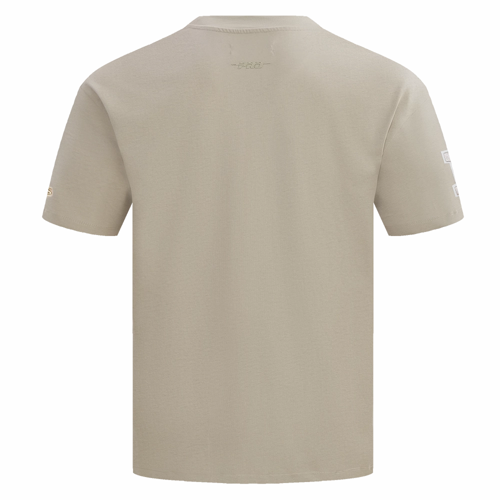 NFL SEATTLE SEAHAWKS NEUTRAL MEN'S DROP SHOULDER TEE (TAUPE)
