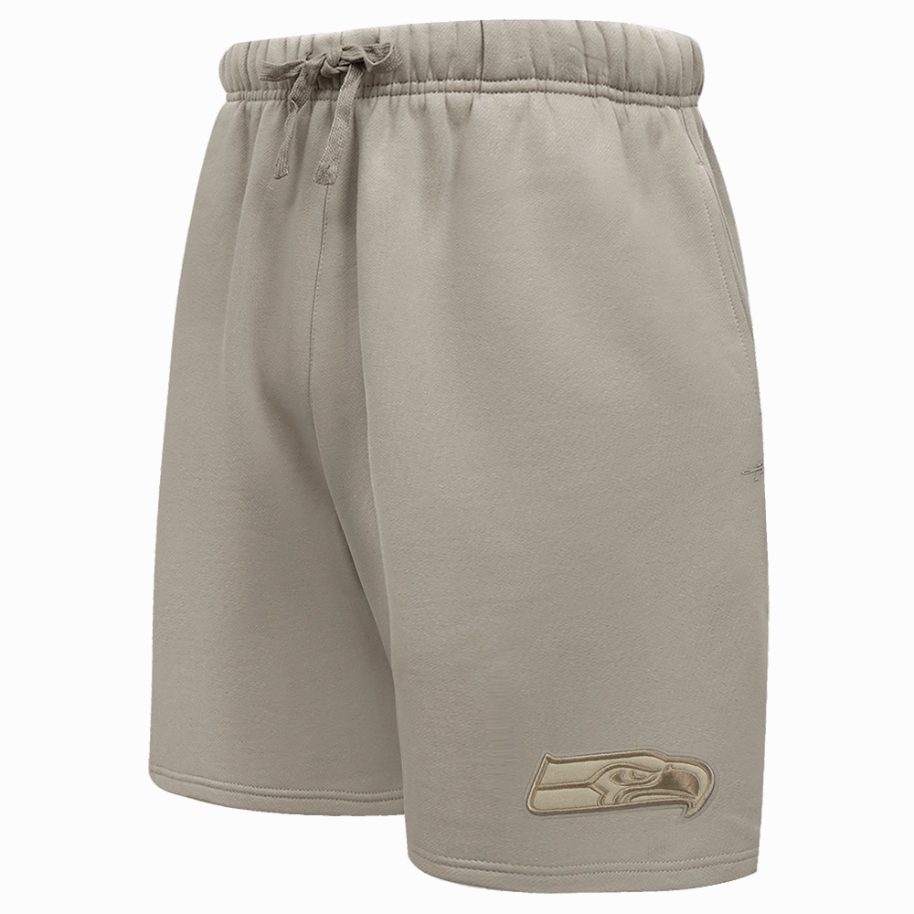 NFL SEATTLE SEAHAWKS NEUTRAL MEN'S M FLC SHORT (TAUPE)