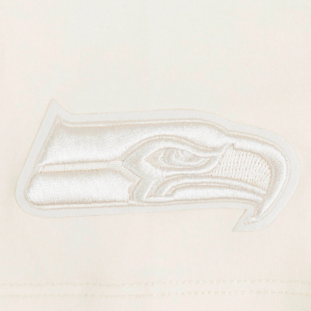 NFL SEATTLE SEAHAWKS NEUTRAL WOMEN'S BOXY TEE (EGGSHELL)