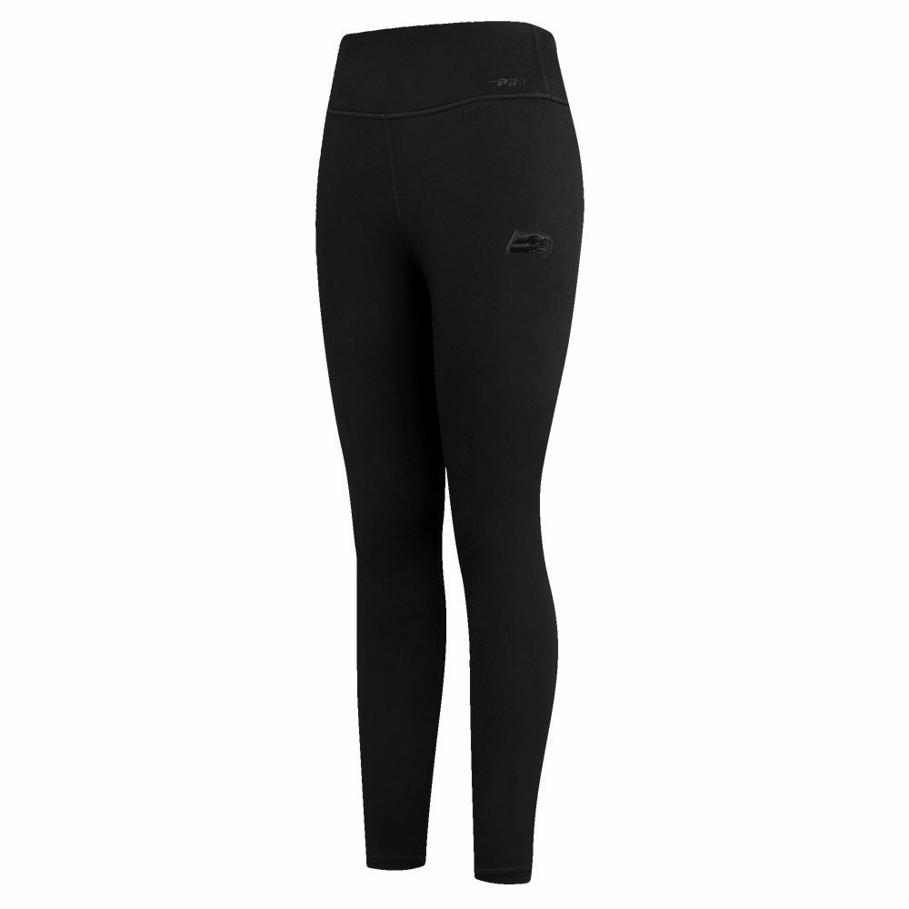 NFL SEATTLE SEAHAWKS NEUTRAL WOMEN'S JERSEY LEGGING (BLACK)