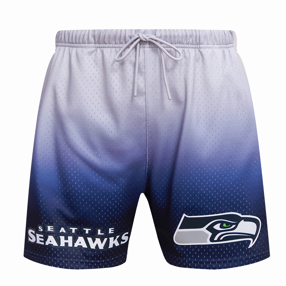 NFL SEATTLE SEAHAWKS TEAM OMBRE MESH SHORT (MIDNIGHT NAVY/GRAY)