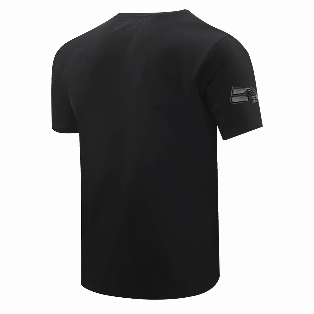 NFL SEATTLE SEAHAWKS TRIPLE BLACK MEN'S   TEE (TRIPLE BLACK)