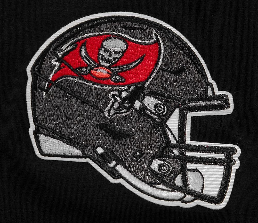 NFL TAMPA BAY BUCCANEERS CLASSIC CHENILLE MEN'S   TEE (BLACK)