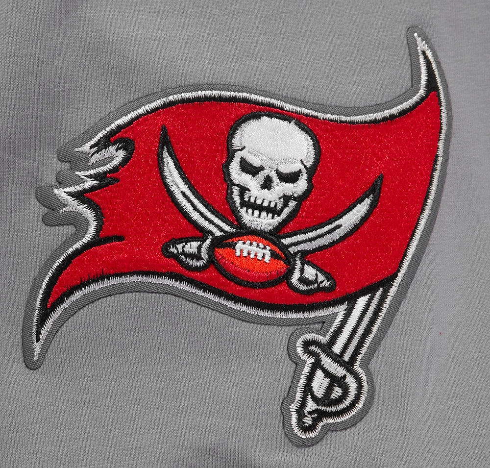 NFL TAMPA BAY BUCCANEERS CLASSIC CHENILLE MEN'S   TEE (GRAY)