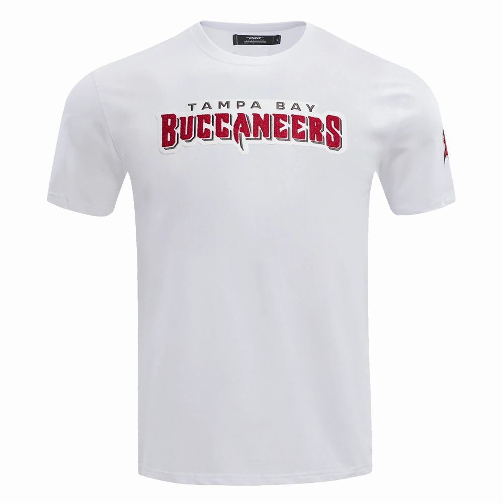 NFL TAMPA BAY BUCCANEERS CLASSIC CHENILLE SJ TEE (WHITE)