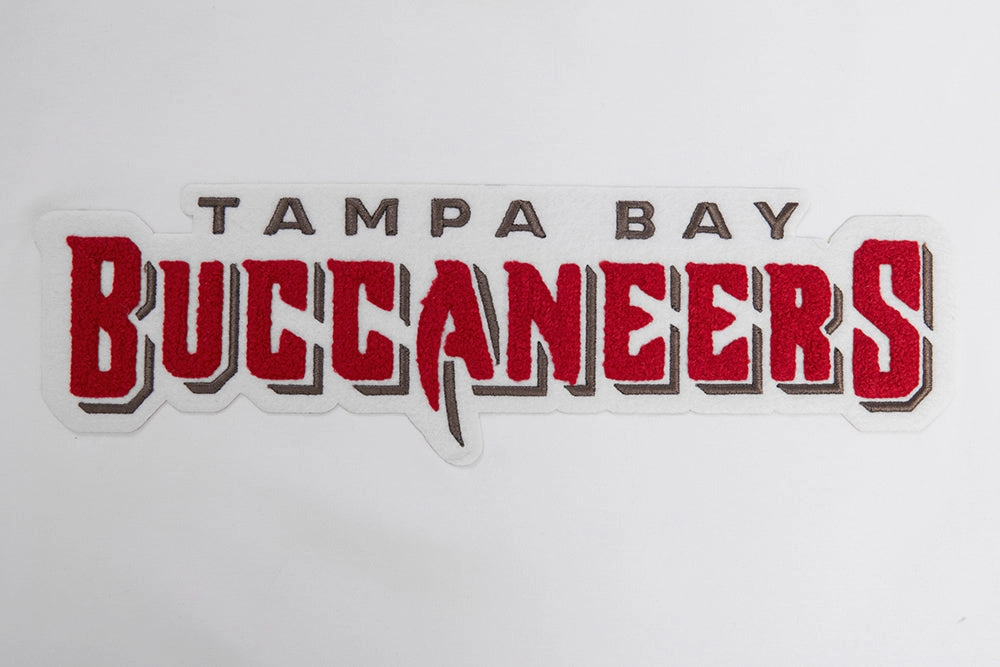 NFL TAMPA BAY BUCCANEERS CLASSIC CHENILLE SJ TEE (WHITE)