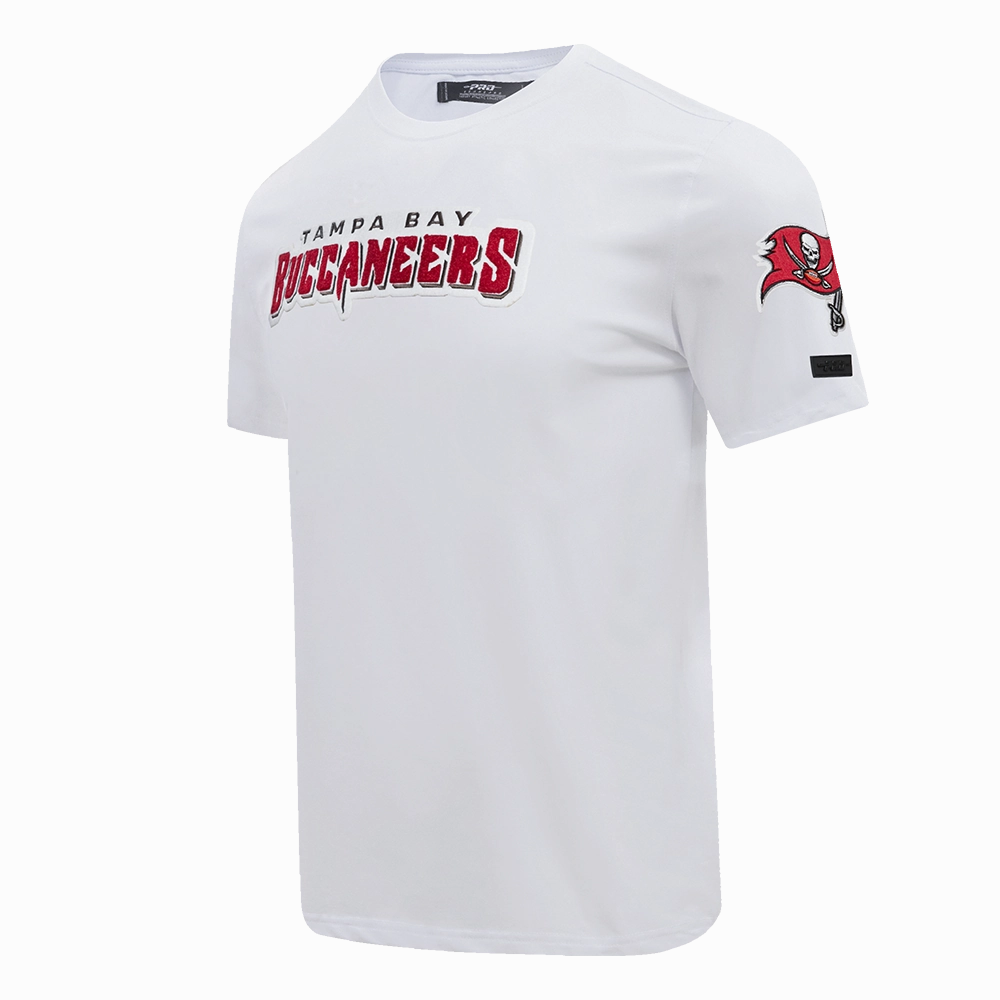 NFL TAMPA BAY BUCCANEERS CLASSIC CHENILLE SJ TEE (WHITE)