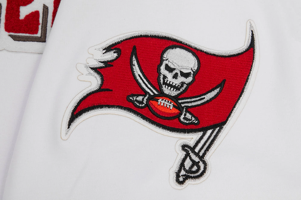 NFL TAMPA BAY BUCCANEERS CLASSIC CHENILLE SJ TEE (WHITE)