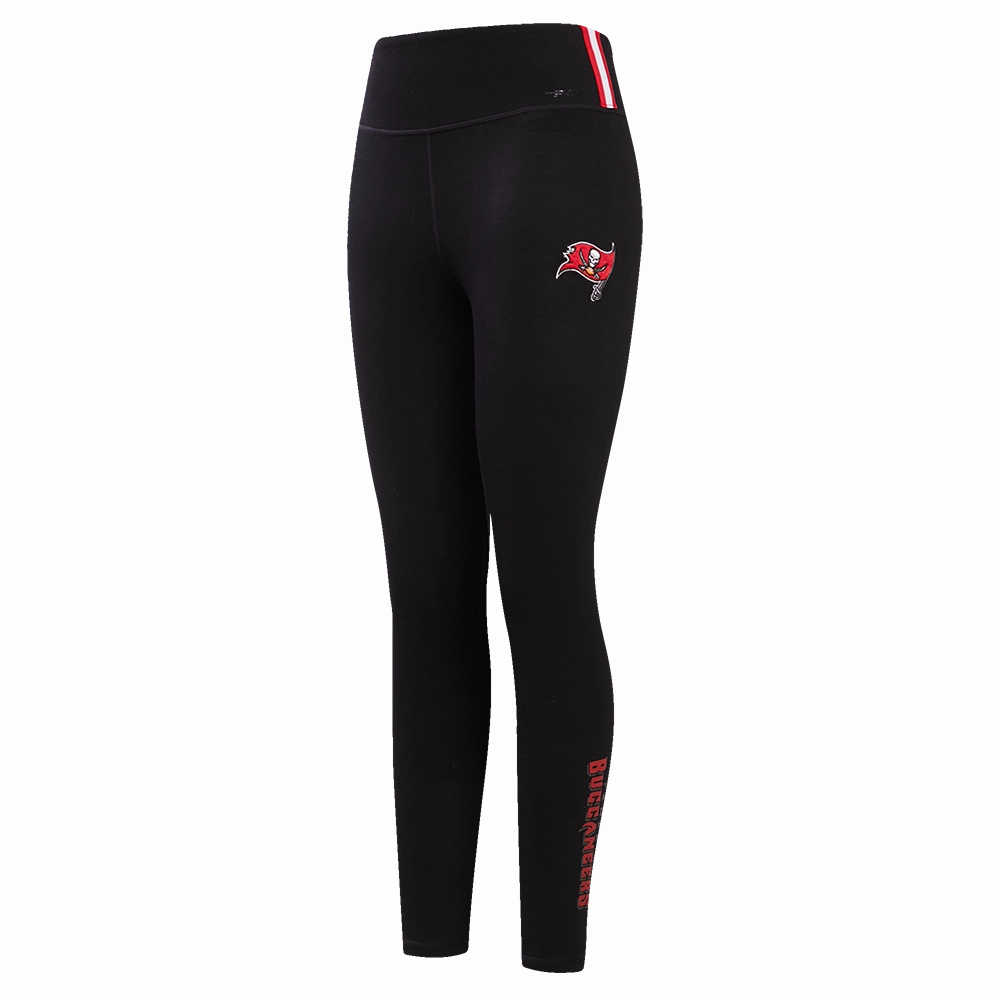 NFL TAMPA BAY BUCCANEERS CLASSIC WOMEN'S JERSEY LEGGING (BLACK)