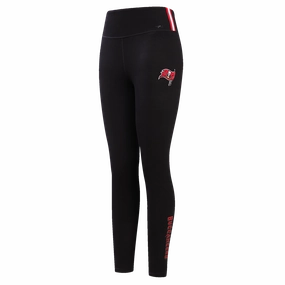NFL TAMPA BAY BUCCANEERS CLASSIC WOMEN'S JERSEY LEGGING (BLACK)