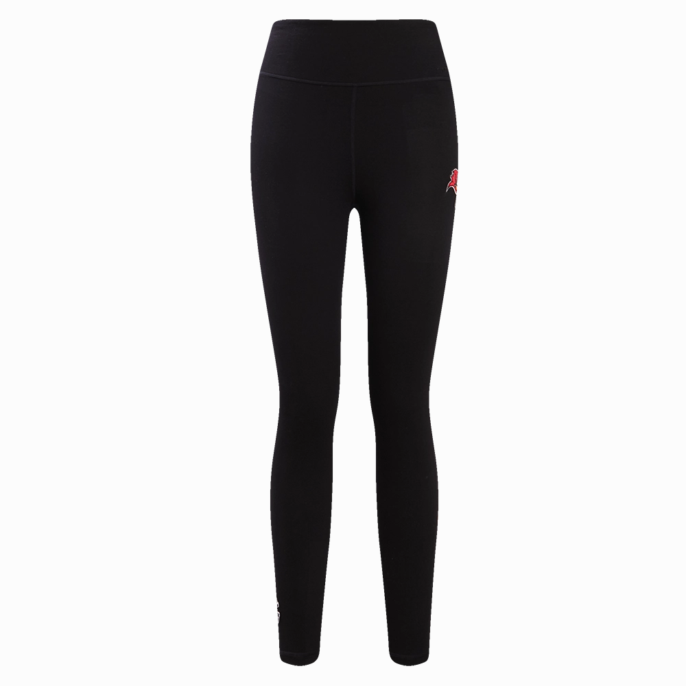 NFL TAMPA BAY BUCCANEERS CLASSIC WOMEN'S JERSEY LEGGING (BLACK)