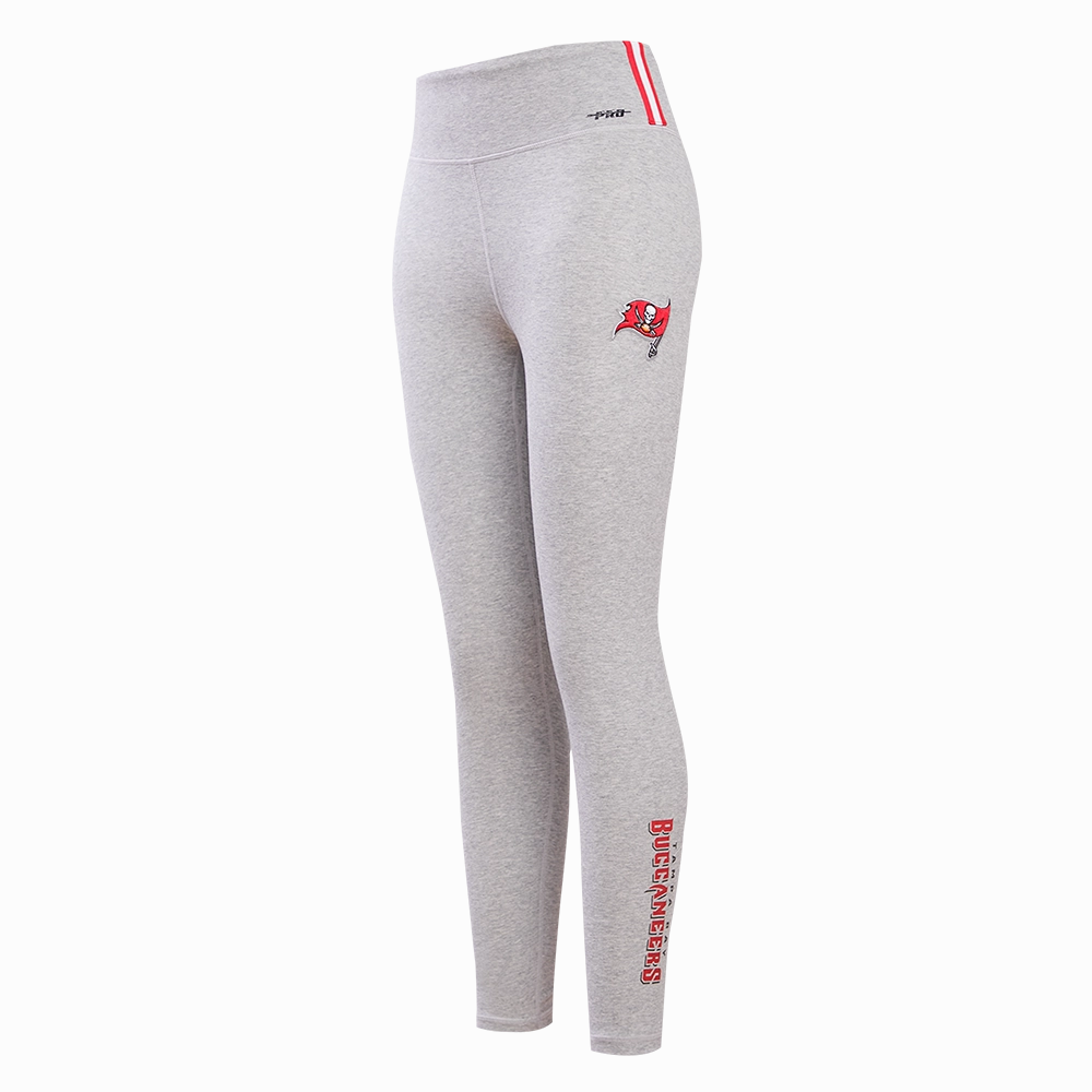 NFL TAMPA BAY BUCCANEERS CLASSIC WOMEN'S JERSEY LEGGING (HEATHER GREY)