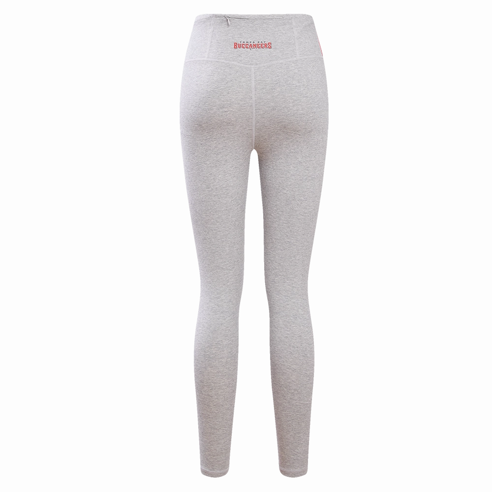 NFL TAMPA BAY BUCCANEERS CLASSIC WOMEN'S JERSEY LEGGING (HEATHER GREY)