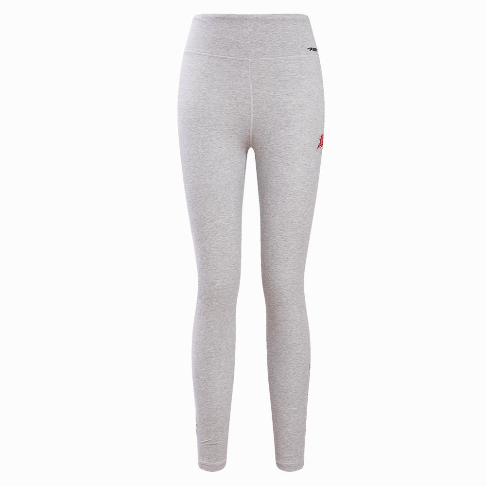 NFL TAMPA BAY BUCCANEERS CLASSIC WOMEN'S JERSEY LEGGING (HEATHER GREY)