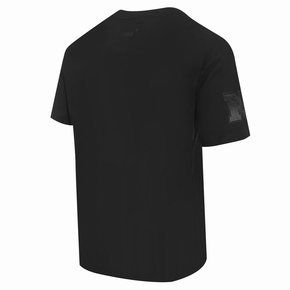 NFL TAMPA BAY BUCCANEERS NEUTRAL MEN'S COTTON JERSEY DROP SHOULDER TEE (BLACK)