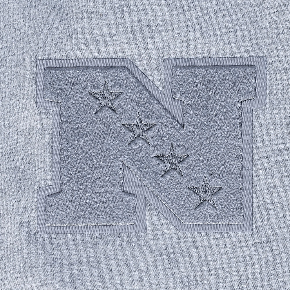 NFL TAMPA BAY BUCCANEERS NEUTRAL MEN'S COTTON JERSEY DROP SHOULDER TEE (DARK HEATHER GRAY)
