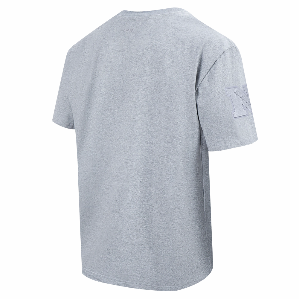 NFL TAMPA BAY BUCCANEERS NEUTRAL MEN'S COTTON JERSEY DROP SHOULDER TEE (DARK HEATHER GRAY)