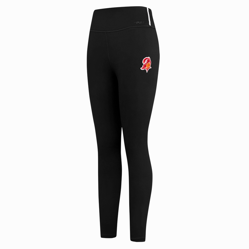 NFL TAMPA BAY BUCCANEERS RETRO CLASSIC WOMEN'S JERSEY LEGGING (BLACK)