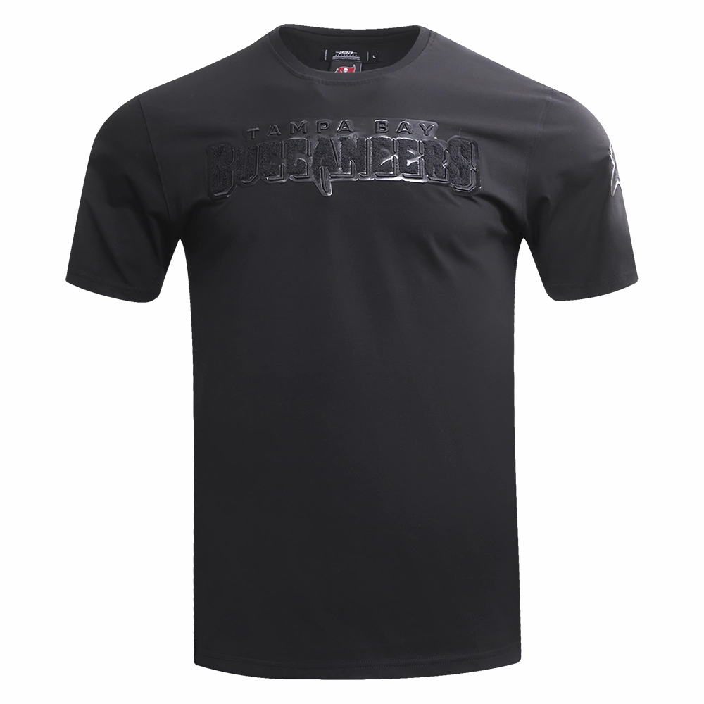 NFL TAMPA BAY BUCCANEERS TRIPLE BLACK MEN'S TEE (TRIPLE BLACK)