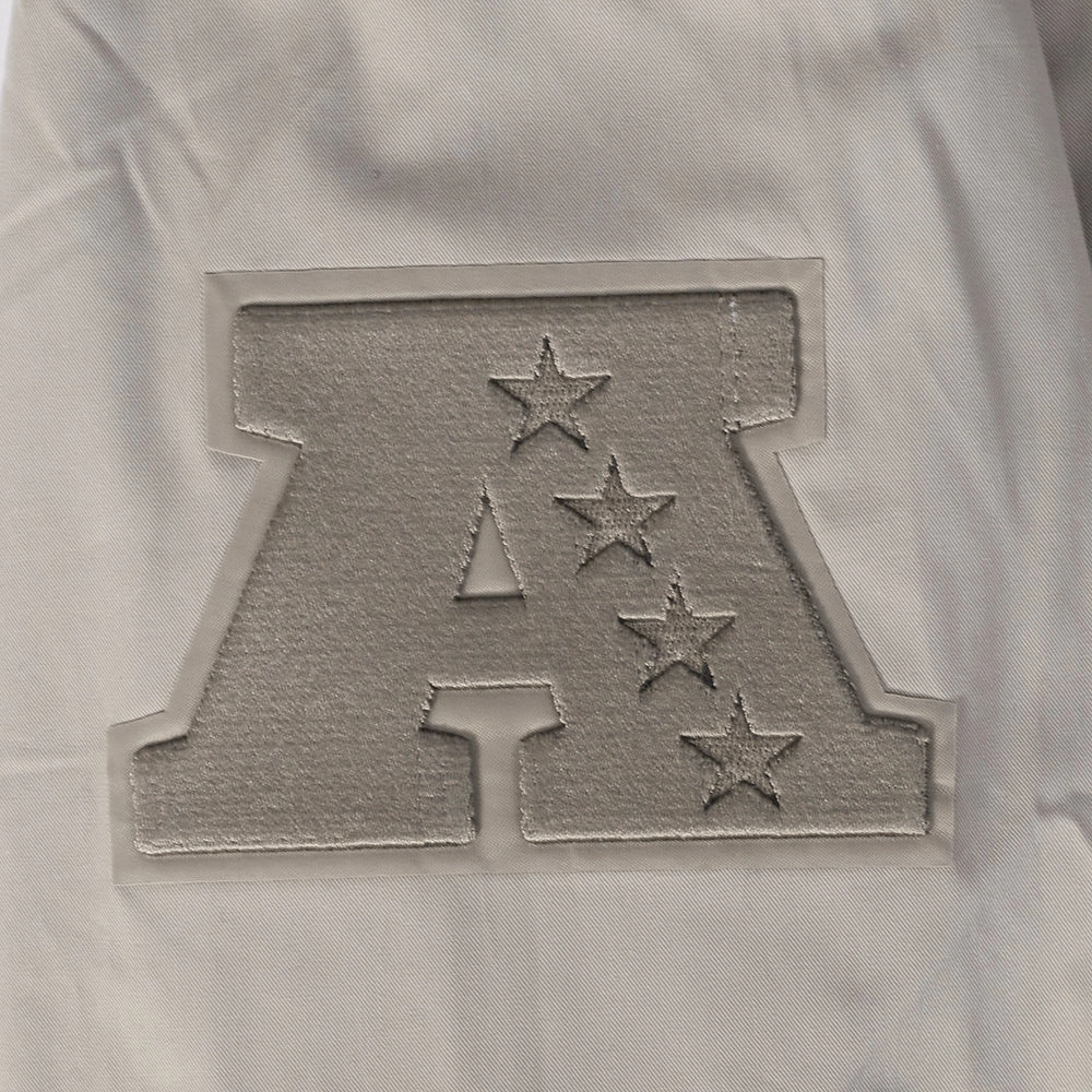 NFL TENNESSEE TITANS NEUTRAL MEN'S TWILL JACKET (TAUPE)
